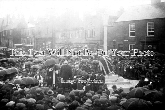 DR 1448 - Whitwell War Memorial Unveiling, Derbyshire