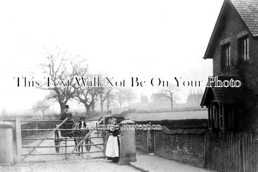 DR 1506 - The Toll Gate, Aldercar Lane, Langley Mill, Derbyshire c1908