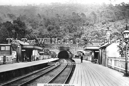 DR 1522 - Grindleford Railway Station, Derbyshire c1913