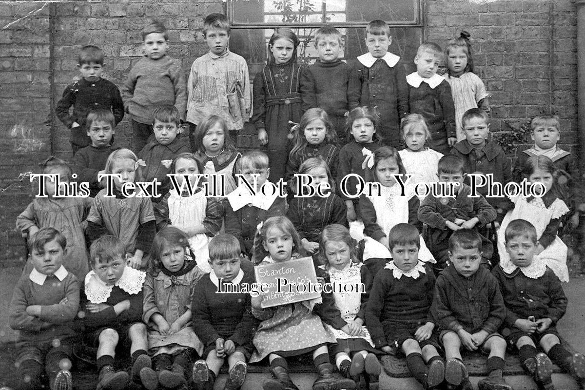 DR 1525 - Stanton Ironworks Infant School, Ilkeston, Derbyshire c1910