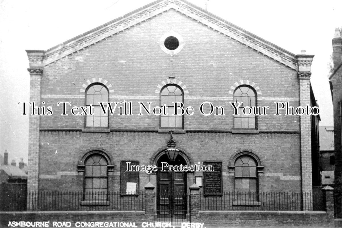 DR 1548 - Ashbourne Road Congregational Church, Derby, Derbyshire