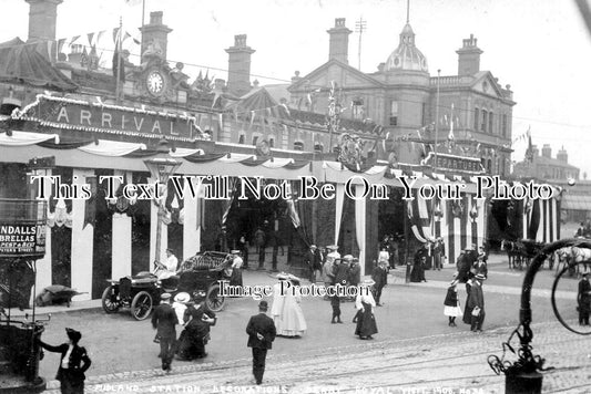 DR 1553 - King Edward VII Visit, Derby Railway Station, Derbyshire