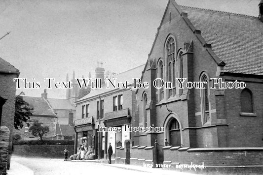 DR 157 - High Street, Brimington, Chesterfield, Derbyshire c1905