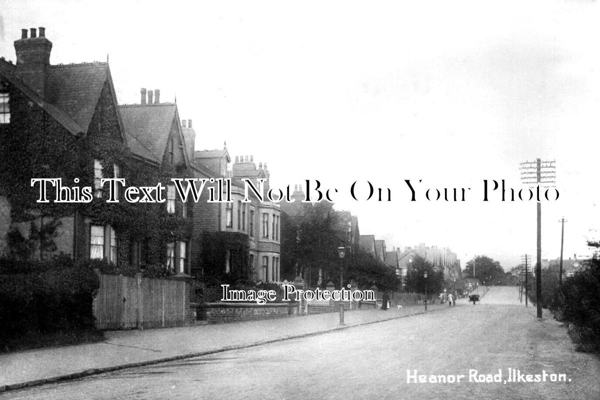 DR 1611 - Heanor Road, Ilkeston, Derbyshire c1911