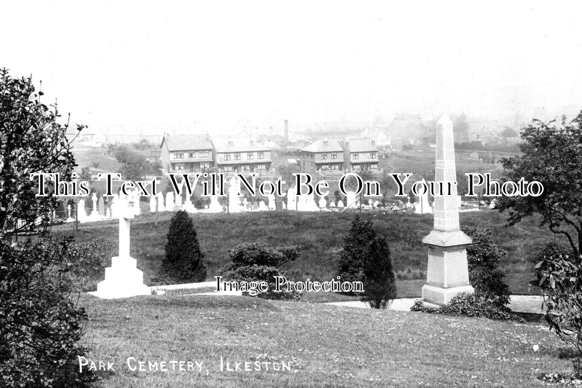 DR 1639 - Park Cemetery, Ilkeston, Derbyshire c1909