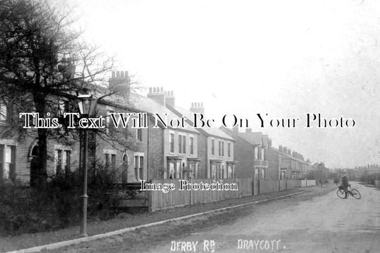 DR 1644 - Derby Road, Draycott, Derbyshire c1909