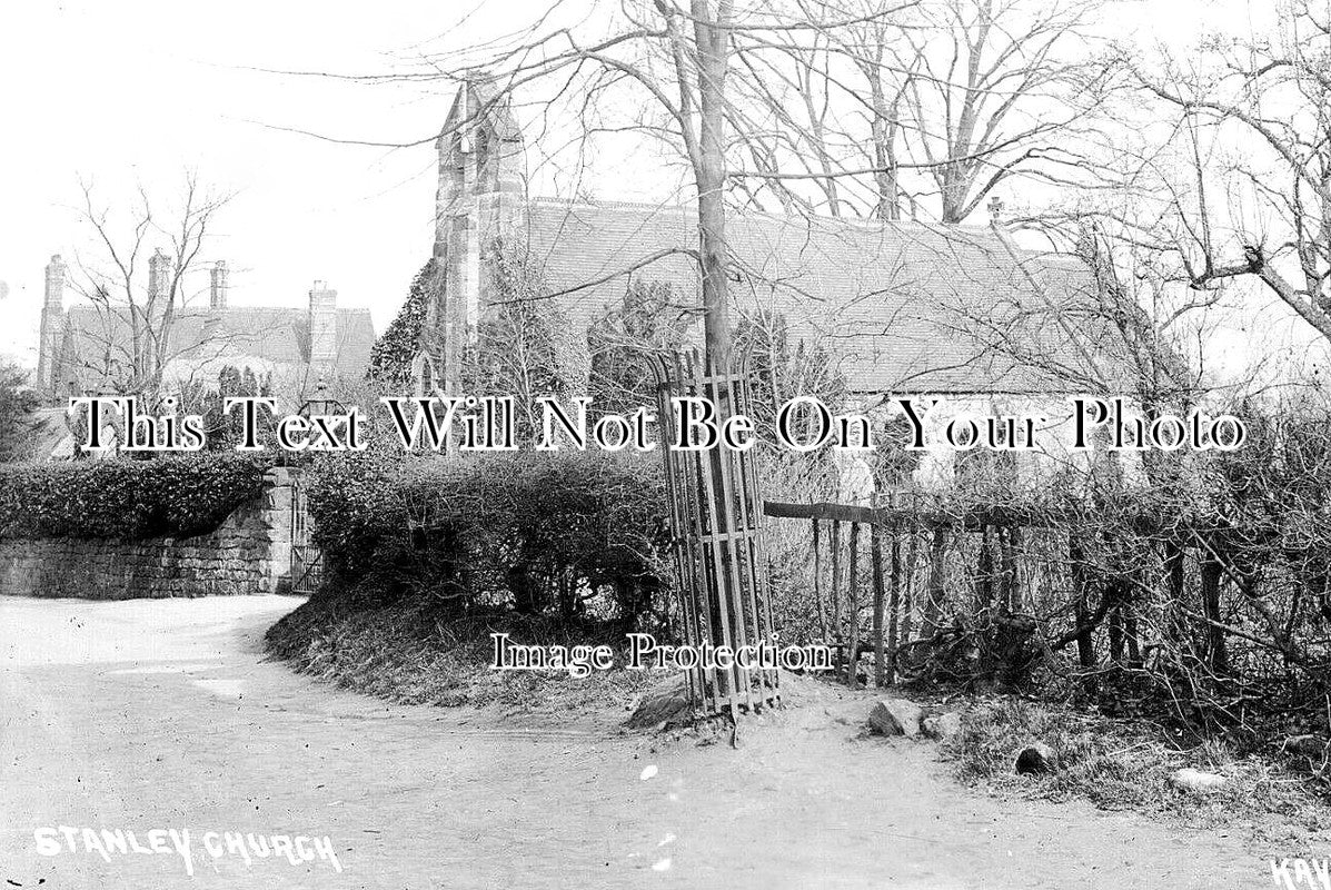 DR 1675 - Stanley Church, Ilkeston, Derbyshire c1908