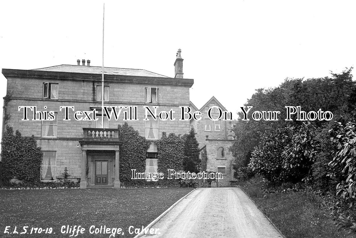 DR 1700 - Cliffe College, Calver, Derbyshire