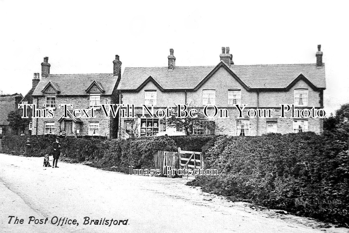 DR 1708 - The Post Office, Brailsford, Derbyshire