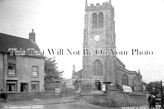 DR 1712 - Parish Church, Heanor, Derbyshire c1910