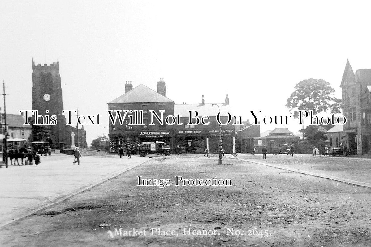 DR 1731 - Market Place, Heanor, Derbyshire c1920