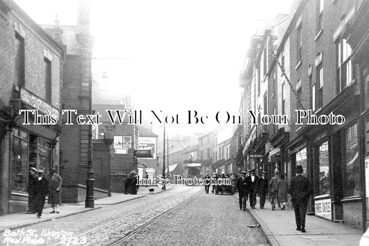 DR 1747 - Bath Street, Ilkeston, Derbyshire c1920