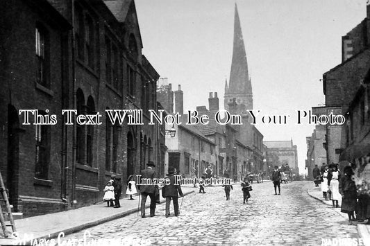 DR 177 - St Mary's Gate, Chesterfield, Derbyshire c1910