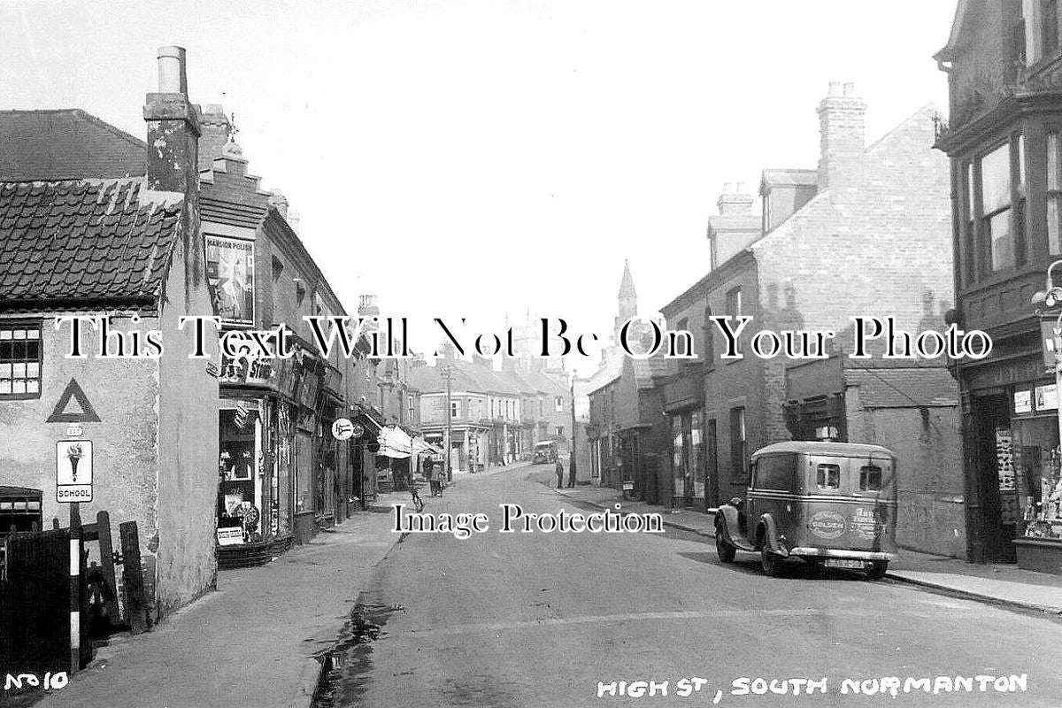 DR 1772 - High Street, South Normanton, Derbyshire c1940