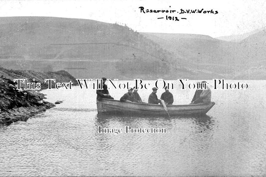 DR 1792 - Derwent Valley Water Works Reservoir, Derbyshire 1912