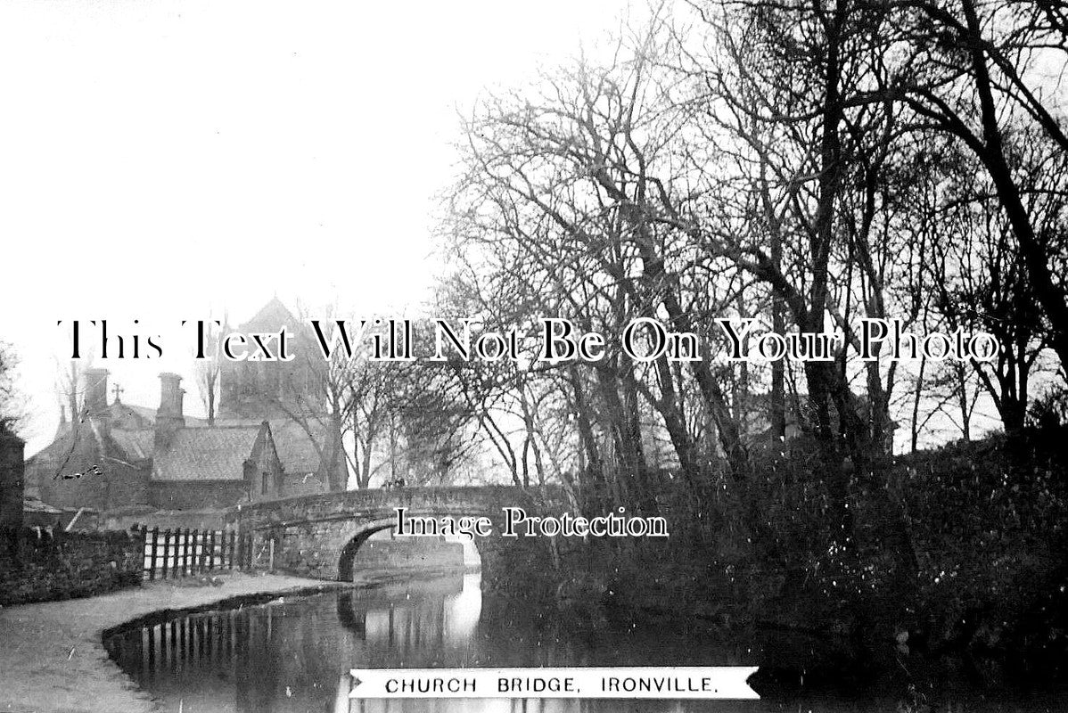 DR 1802 - Church Bridge, Ironville, Derbyshire c1912