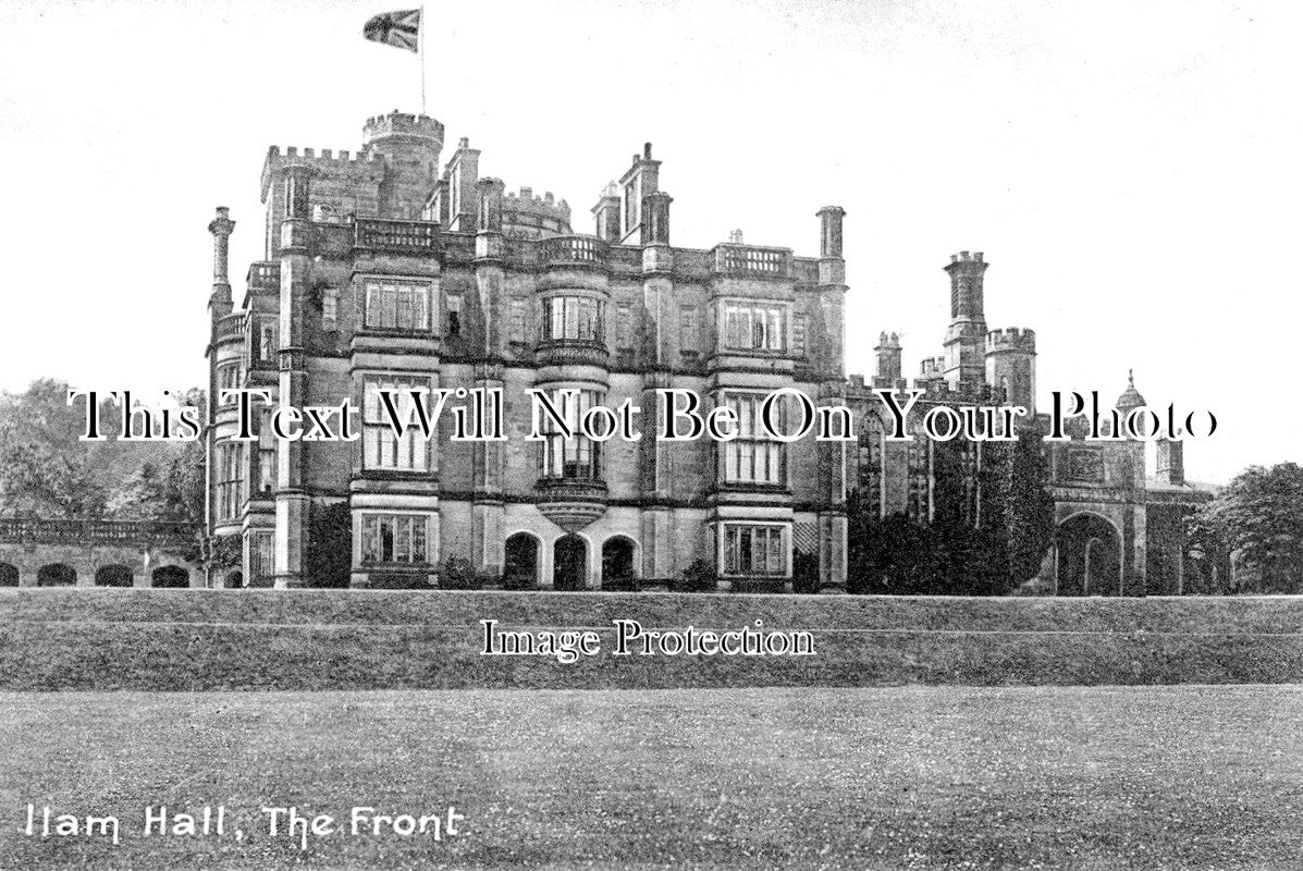 DR 1807 - Front Of The Hall, Ilam, Derbyshire