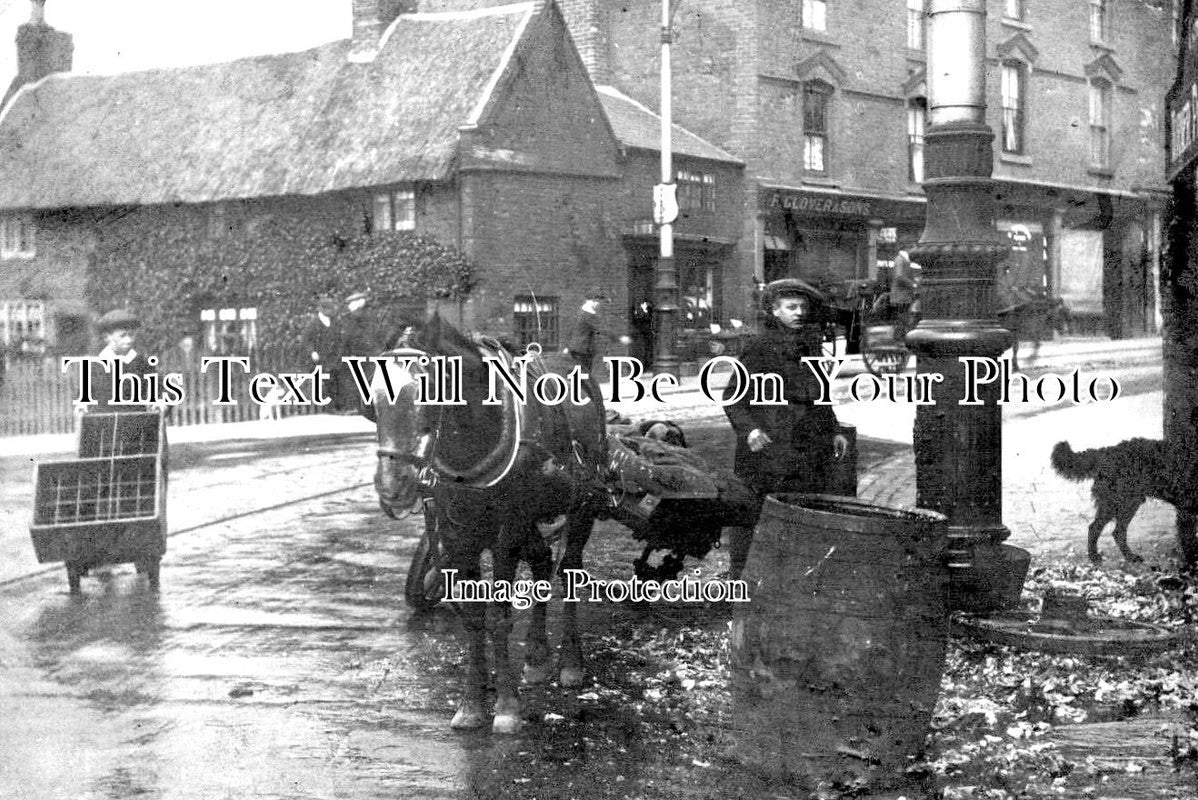 DR 1817 - Broken Cart Wheel, Ilkeston, Derbyshire c1910