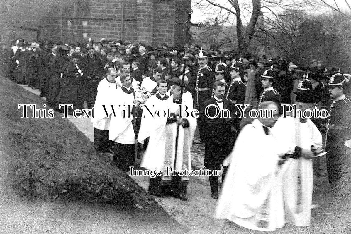 DR 1822 - Rev Evans Funeral, Ilkeston, Derbyshire 1907