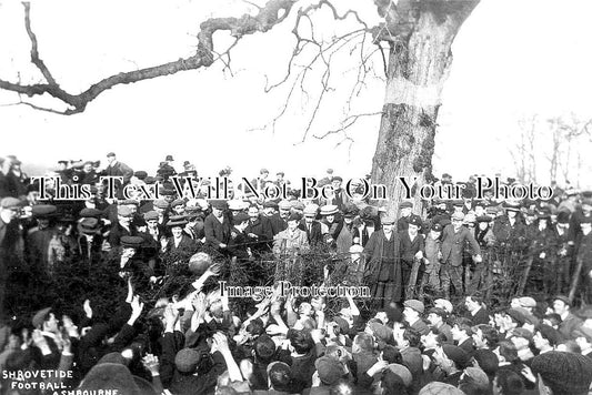 DR 1824 - Shrove Tuesday Football, Ashbourne, Derbyshire