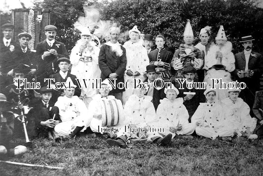 DR 1832 - Childrens Party, Westhouses, Derbyshire c1910