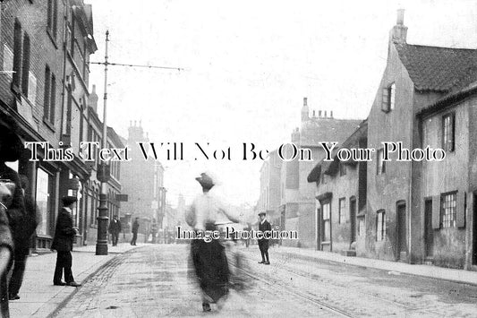 DR 1835 - View Of South Street, Ilkeston, Derbyshire c1914