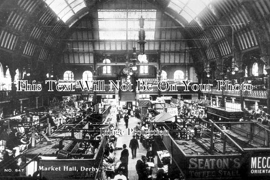 DR 1864 - Market Hall, Derby, Derbyshire