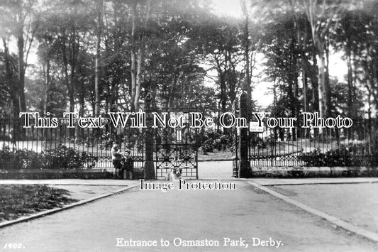 DR 1871 - Entrance To Osmaston Park, Derby, Derbyshire