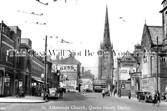 DR 1876 - St Alkmunds Church, Queen Street, Derby, Derbyshire