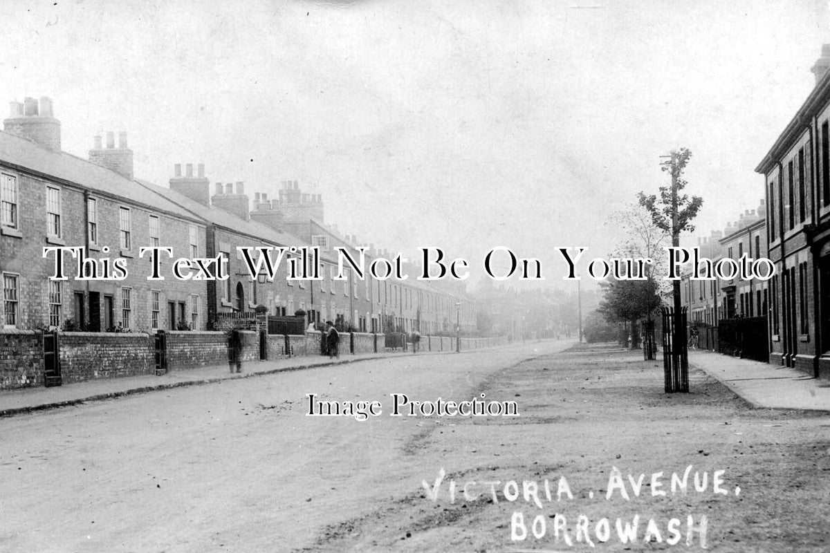 DR 190 - Victoria Avenue, Borrowash, Derbyshire c1909