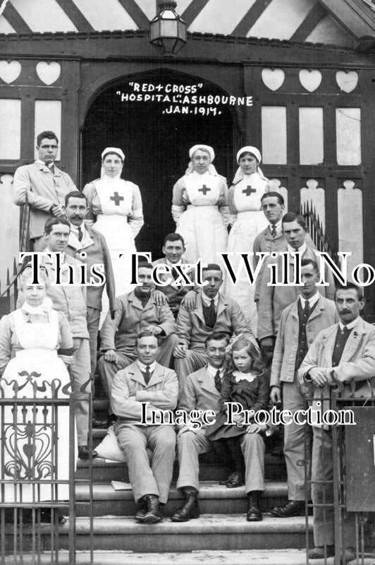 DR 1902 - Ashbourne Red Cross Hospital, Derbyshire 1917