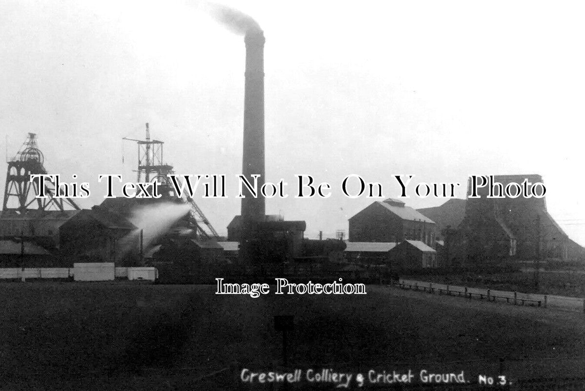 DR 1922 - Creswell Colliery & Cricket Ground, Derbyshire c1932