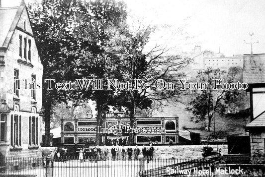 DR 1940 - Railway Hotel & Bostock Wombwells, Matlock, Derbyshire