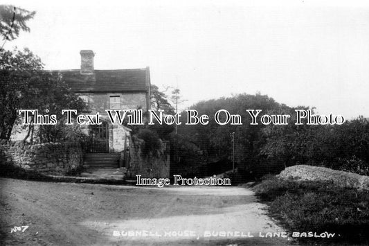 DR 196 - Bubnell House, Bubnell Lane, Baslow, Derbyshire c1940