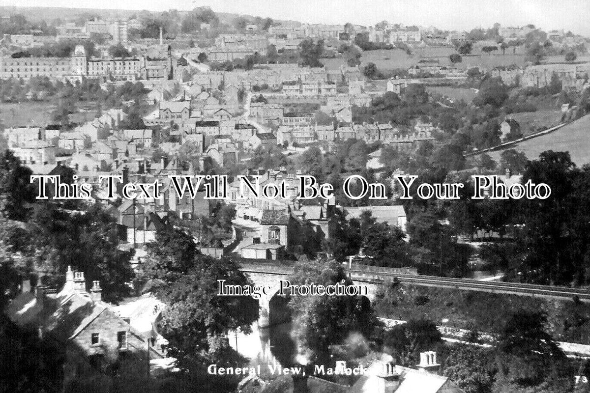 DR 2019 - General View Of Matlock, Derbyshire c1913