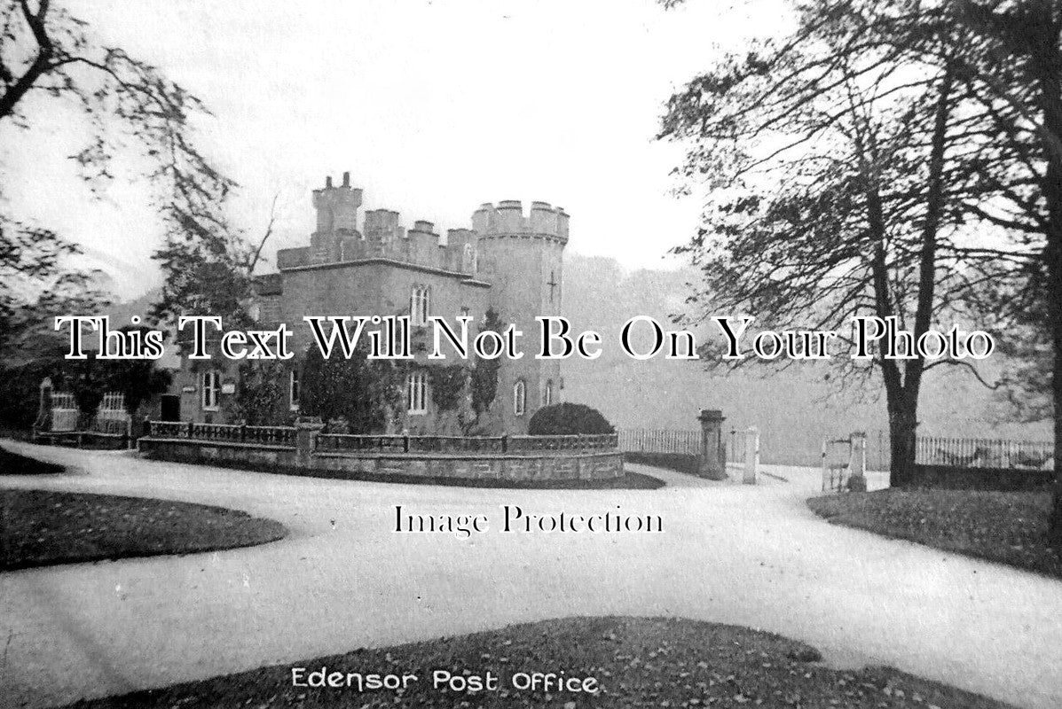 DR 2021 - Edensor Post Office, Derbyshire c1910