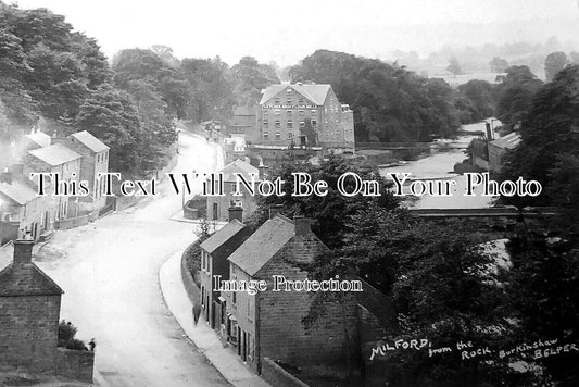 DR 2026 - Milford From The Rock, Burkinshaw, Derbyshire