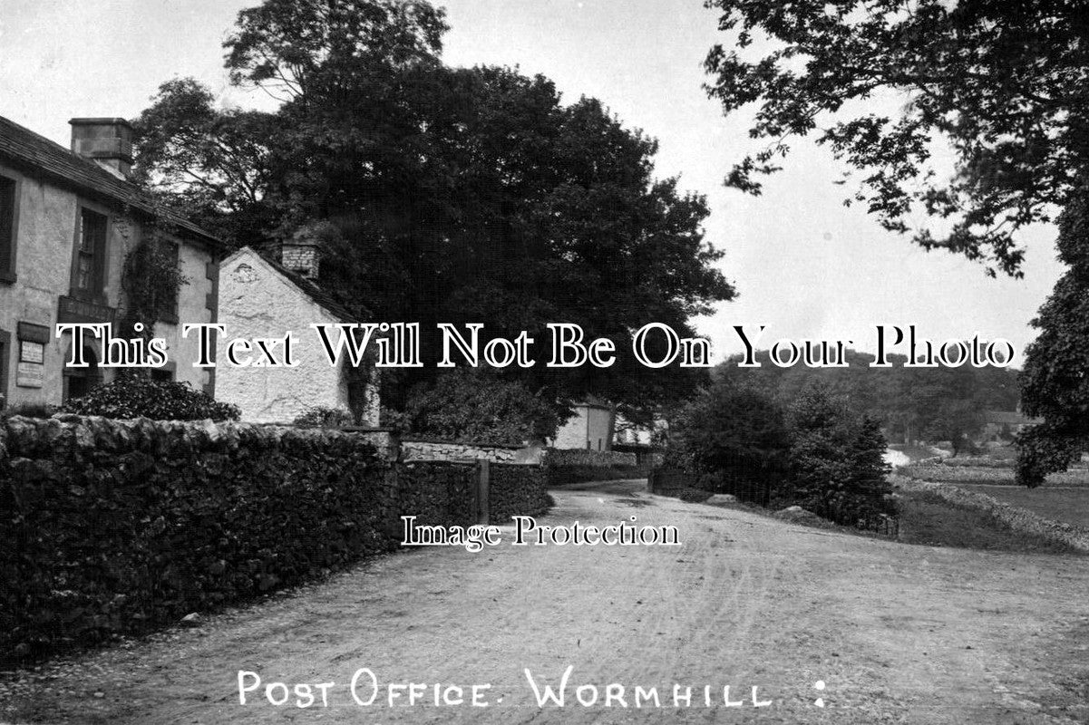 DR 203 - Post Office, Wormhill, Derbyshire c1908