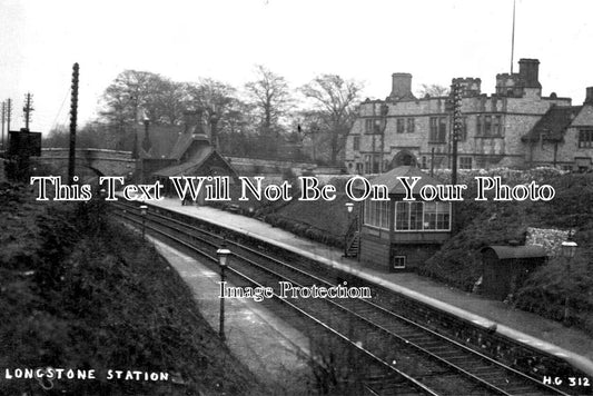 DR 2083 - Longstone Railway Station, Derbyshire c1923