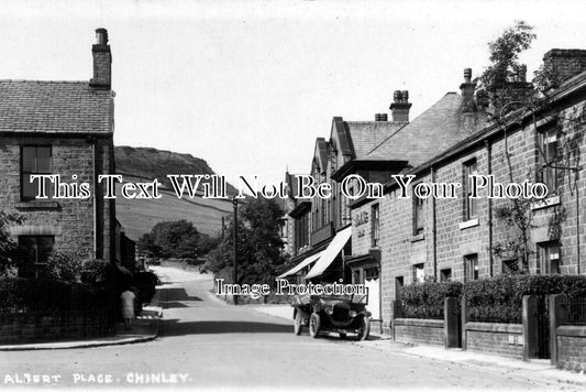 DR 209 - Albert Place, Chinley, Derbyshire c1915