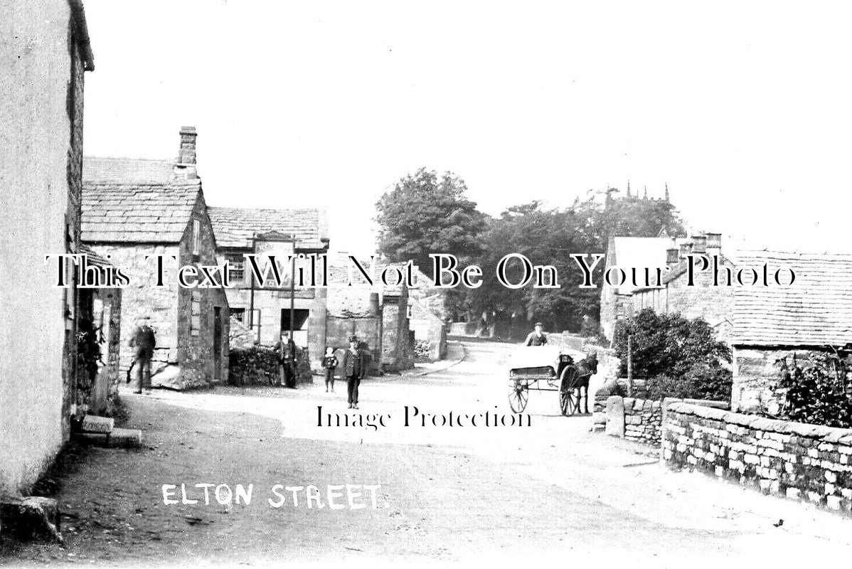 DR 2096 - Main Street, Elton Street, Derbyshire c1908