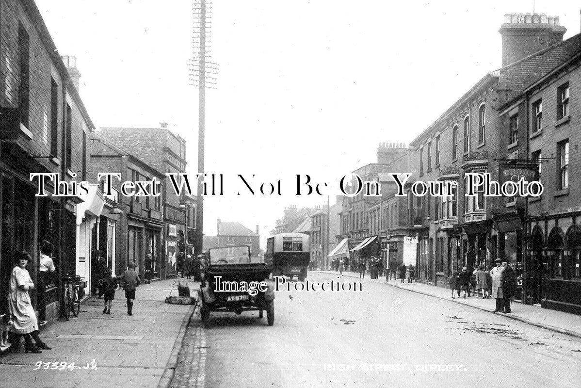 DR 2104 - Crown Hotel, High Street, Ripley, Derbyshire