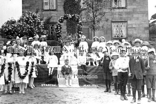 DR 2108 - Stanton Village Easter Parade, Derbyshire 1921