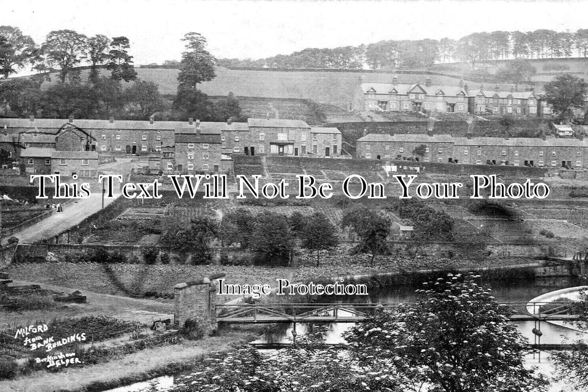 DR 2134 - Milford From Bank Buildings, Derbyshire c1905