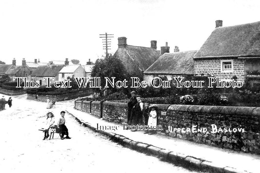 DR 2155 - Upper End, Baslow, Derbyshire c1910