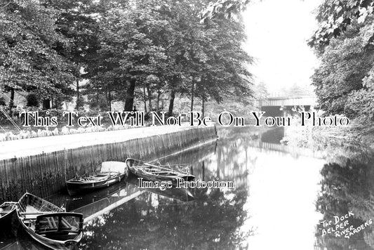 DR 2228 - The Dock, Belper River Gardens, Derbyshire c1907