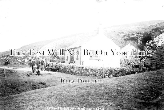 DR 2235 - Entrance To Blue John Mine, Castleton, Derbyshire c1903