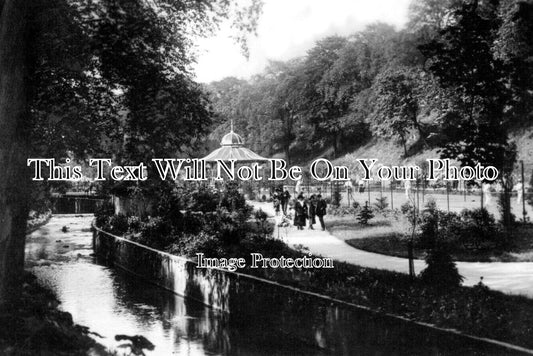 DR 2240 - Tennis Courts & Bandstand, River Wye, Ashwood Park, Buxton