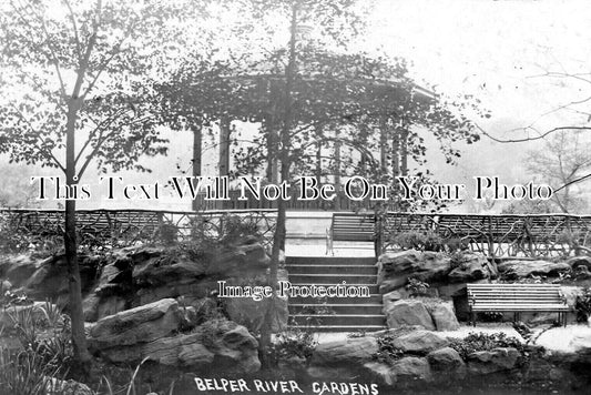 DR 2244 - Belper River Gardens Bandstand, Derbyshire c1908