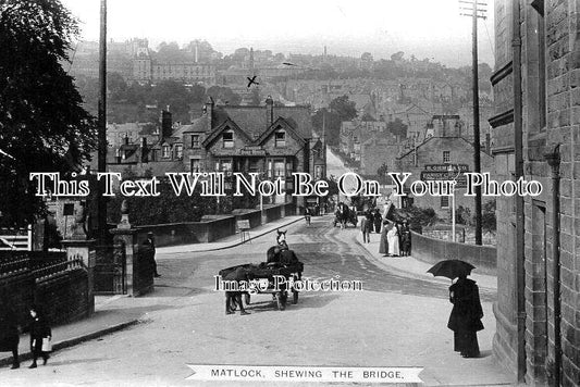 DR 2251 - Matlock Showing The Bridge, Derbyshire c1917